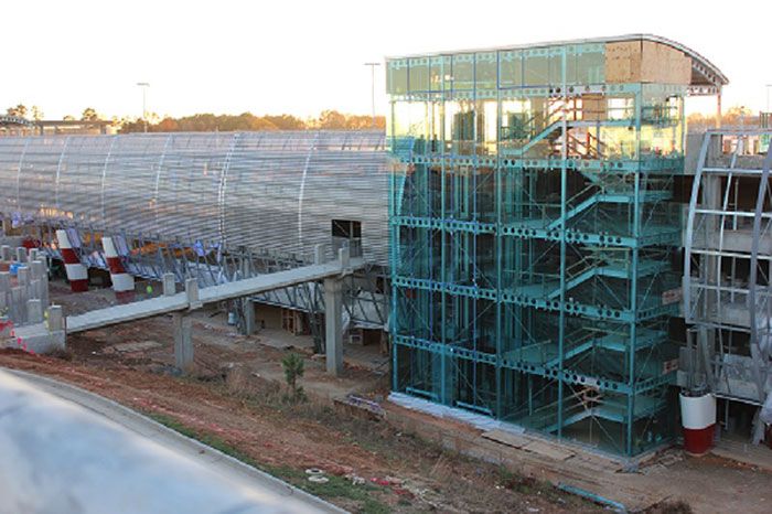 CLT-Airport-parking-construction