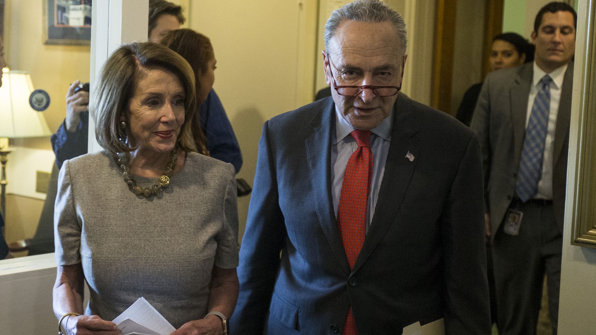 Chuck schumer and nancy pelosi