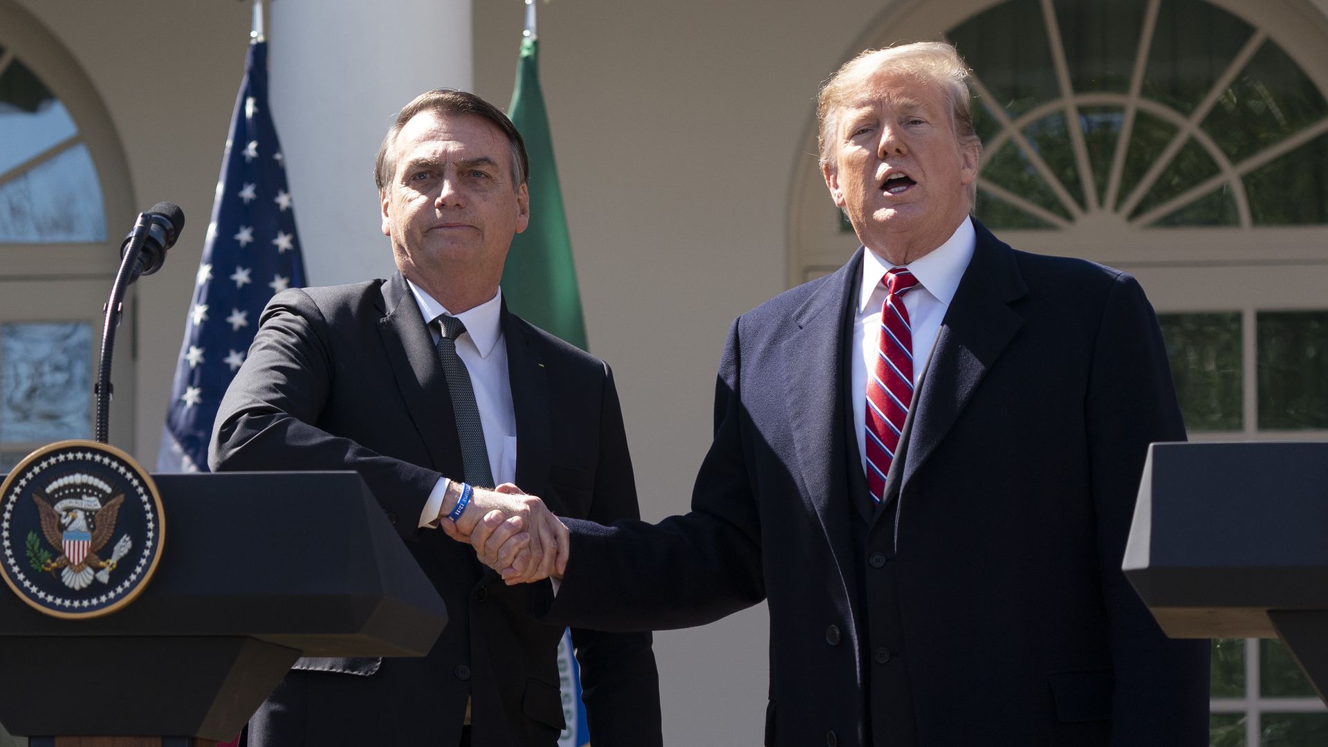 Trump and Bolsonaro