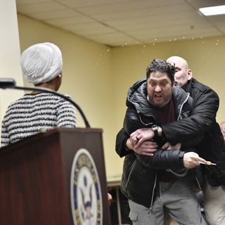 Rep. Ilhan Omar attacked at town hall, sprayed with "unknown liquid"