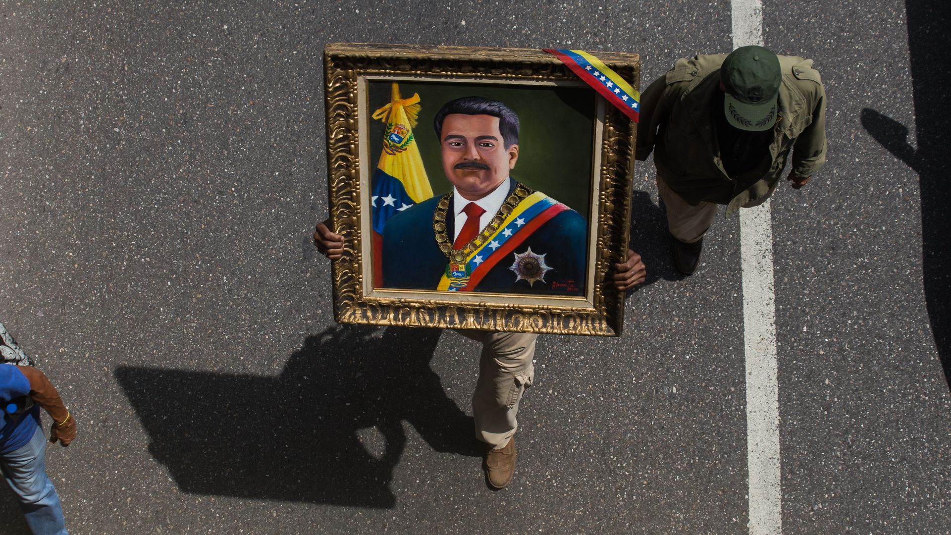 Portrait of Nicolas Maduro
