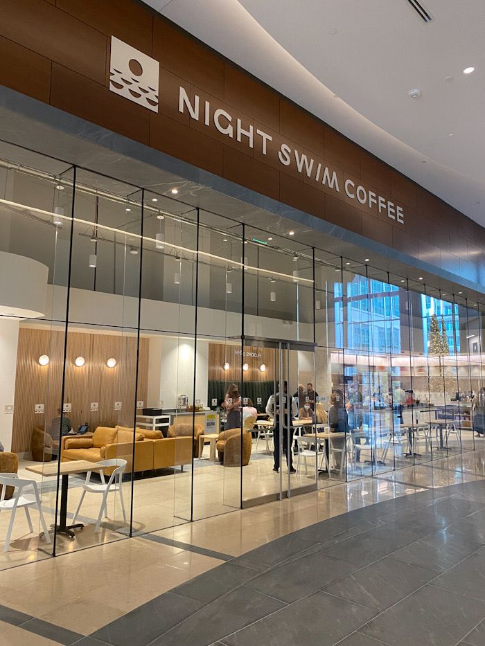 Night Swim Coffee Bank of America Tower