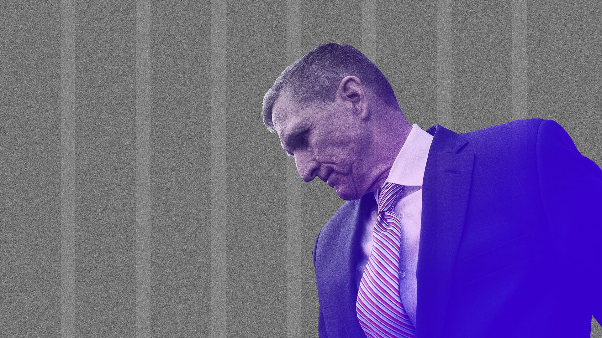 Photo illustration of Michael Flynn