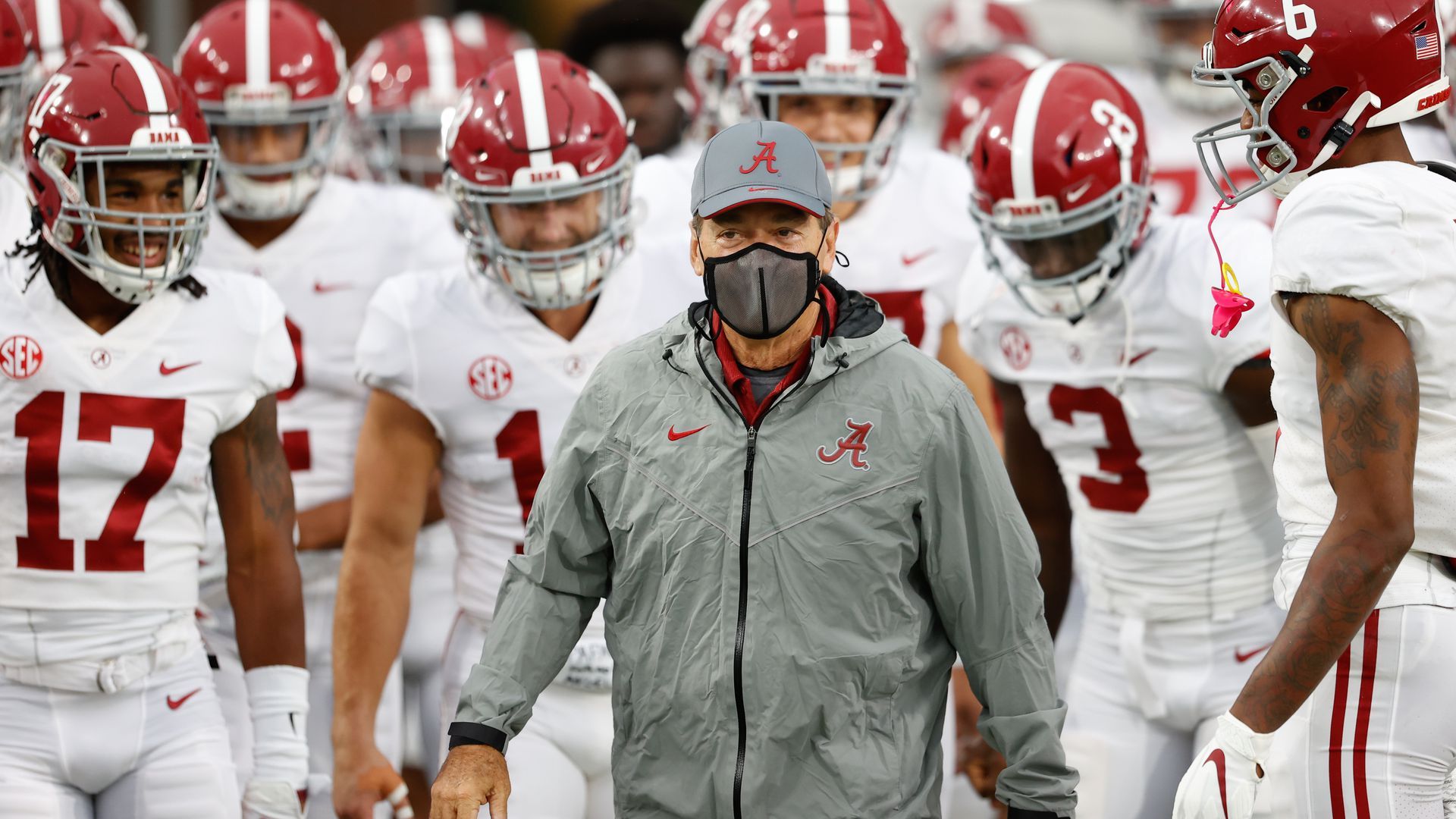 Alabama Football Coach Nick Saban Tests Positive For Coronavirus Axios