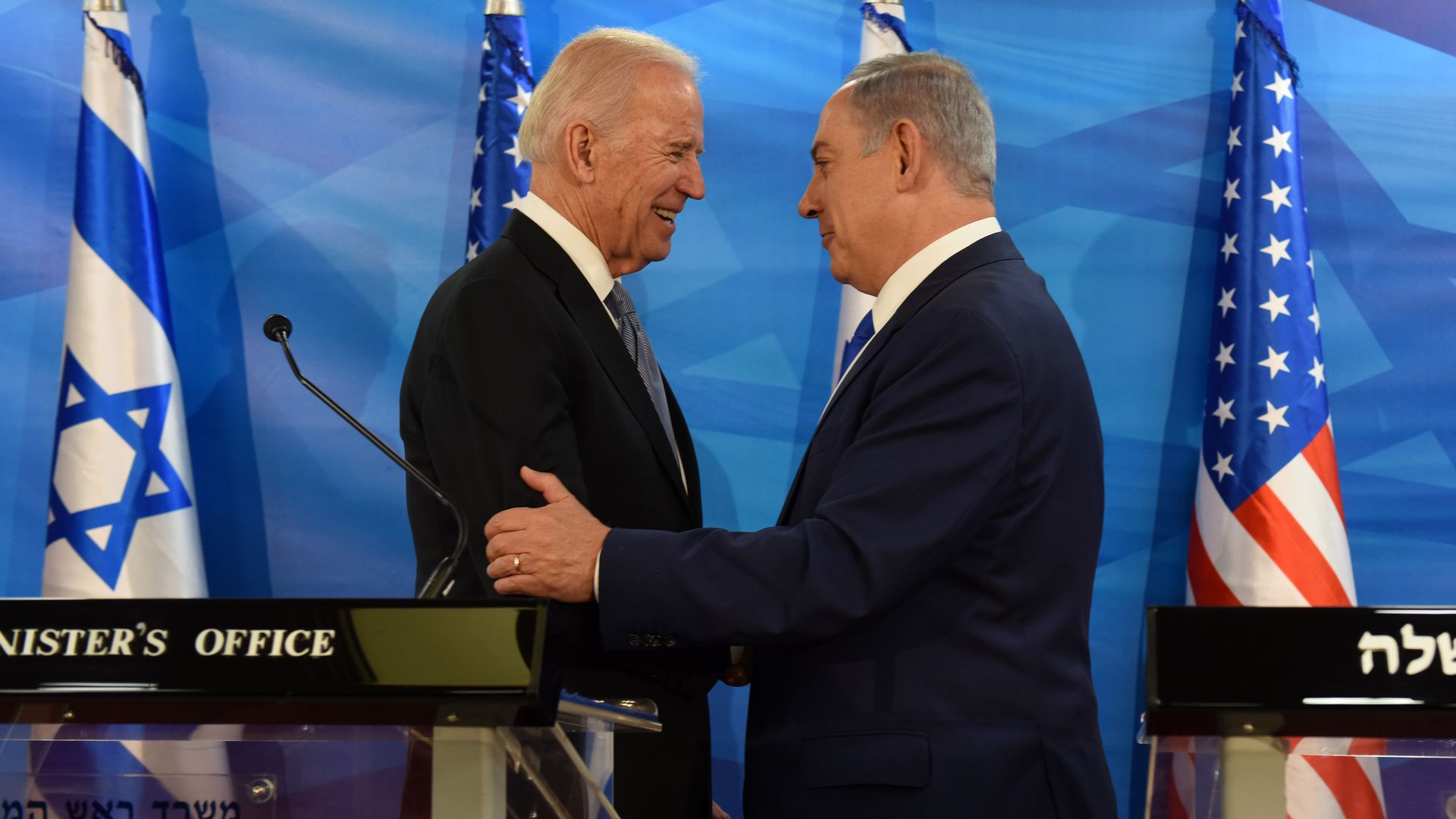 Biden Netanyahu.