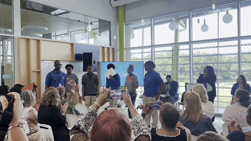 Image shows teenagers.