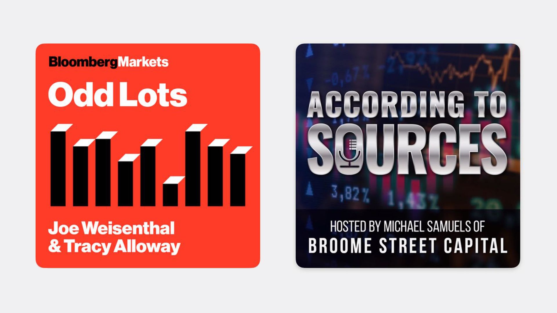 Podcast logos