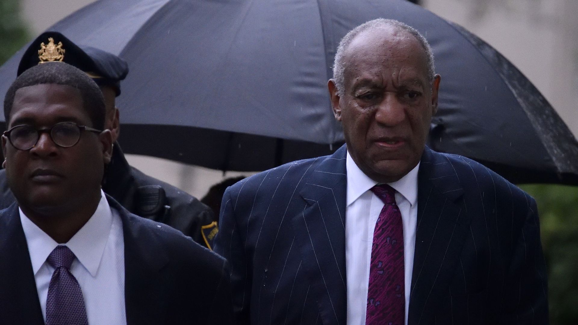 Bill Cosby arriving to court in Norristown, Pennsylvania, in September 2018. 