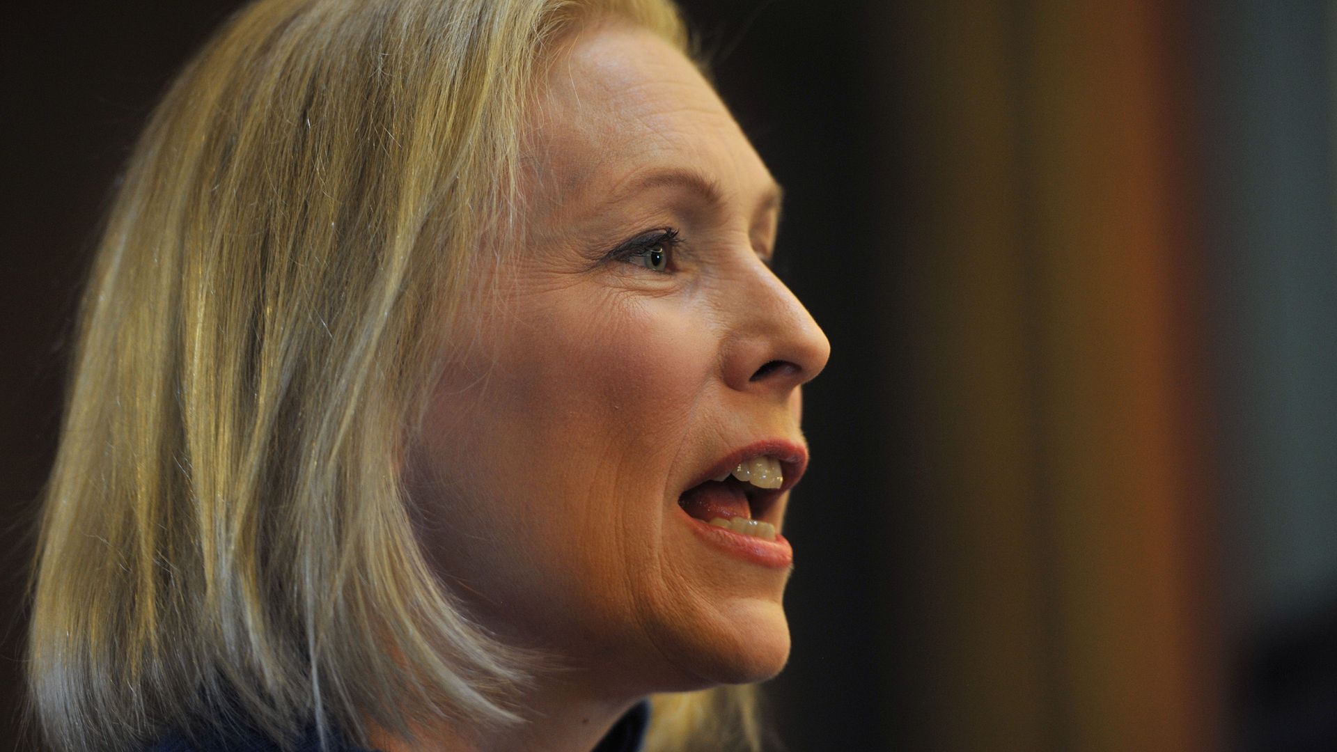 Close up of kirsetn gillibrand