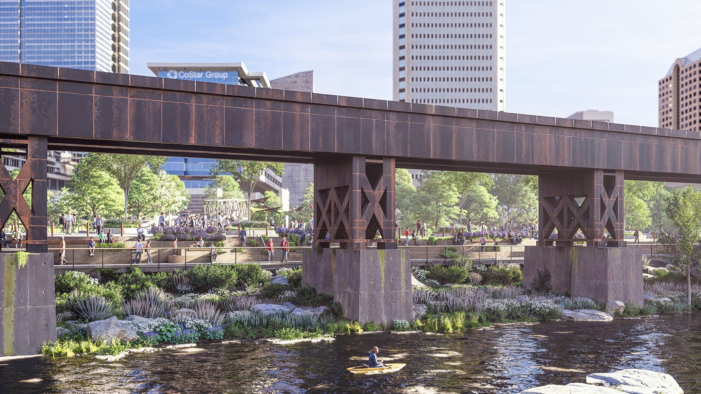 Another rendering showing clean water