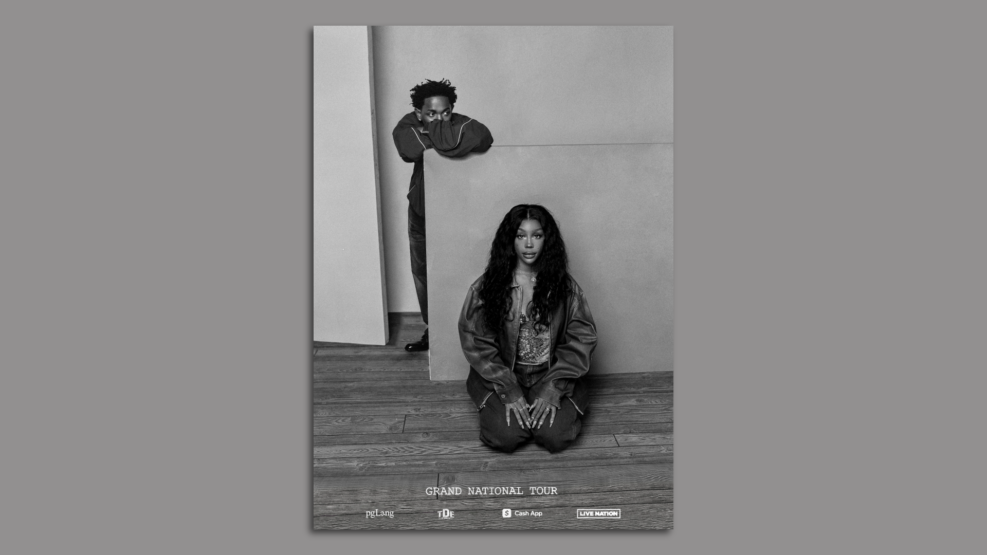 Kendrick Lamar and SZA 