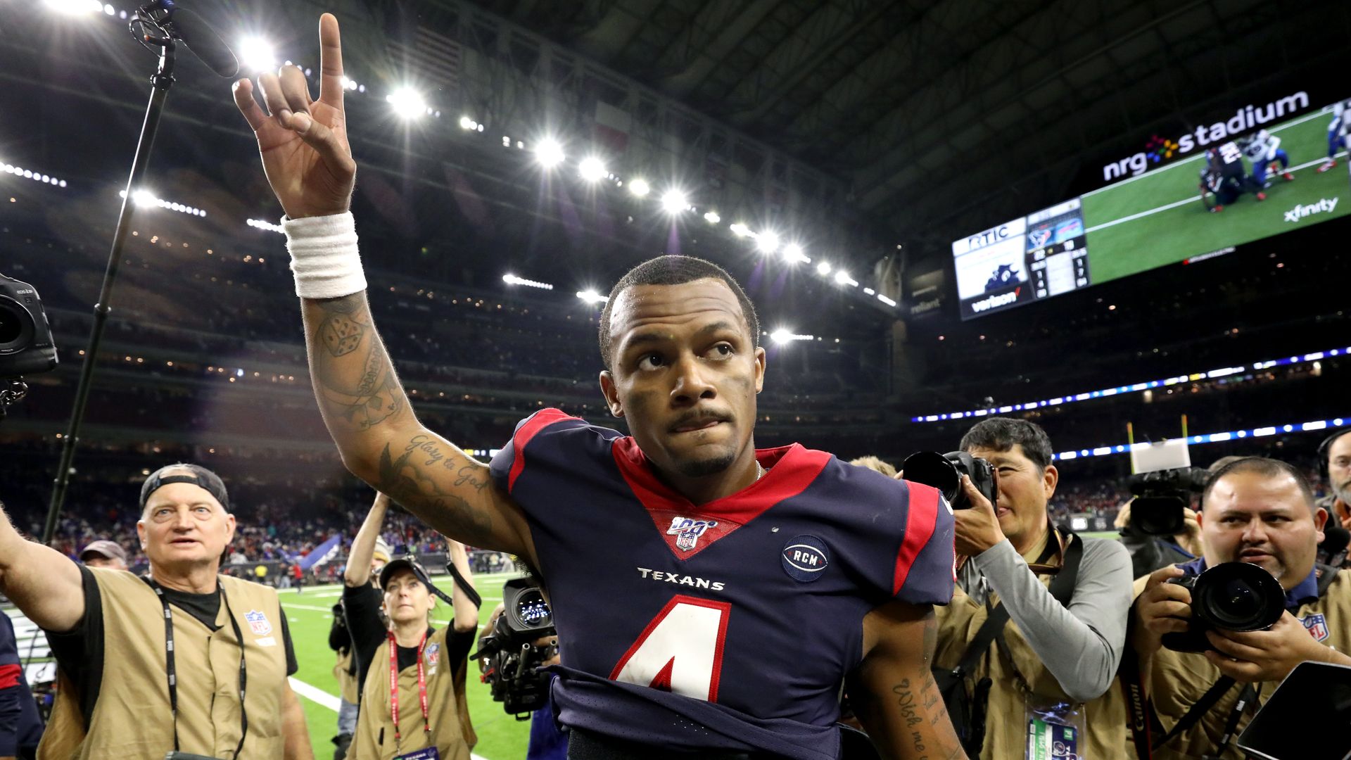 Houston Texans quarterback Deshaun Watson