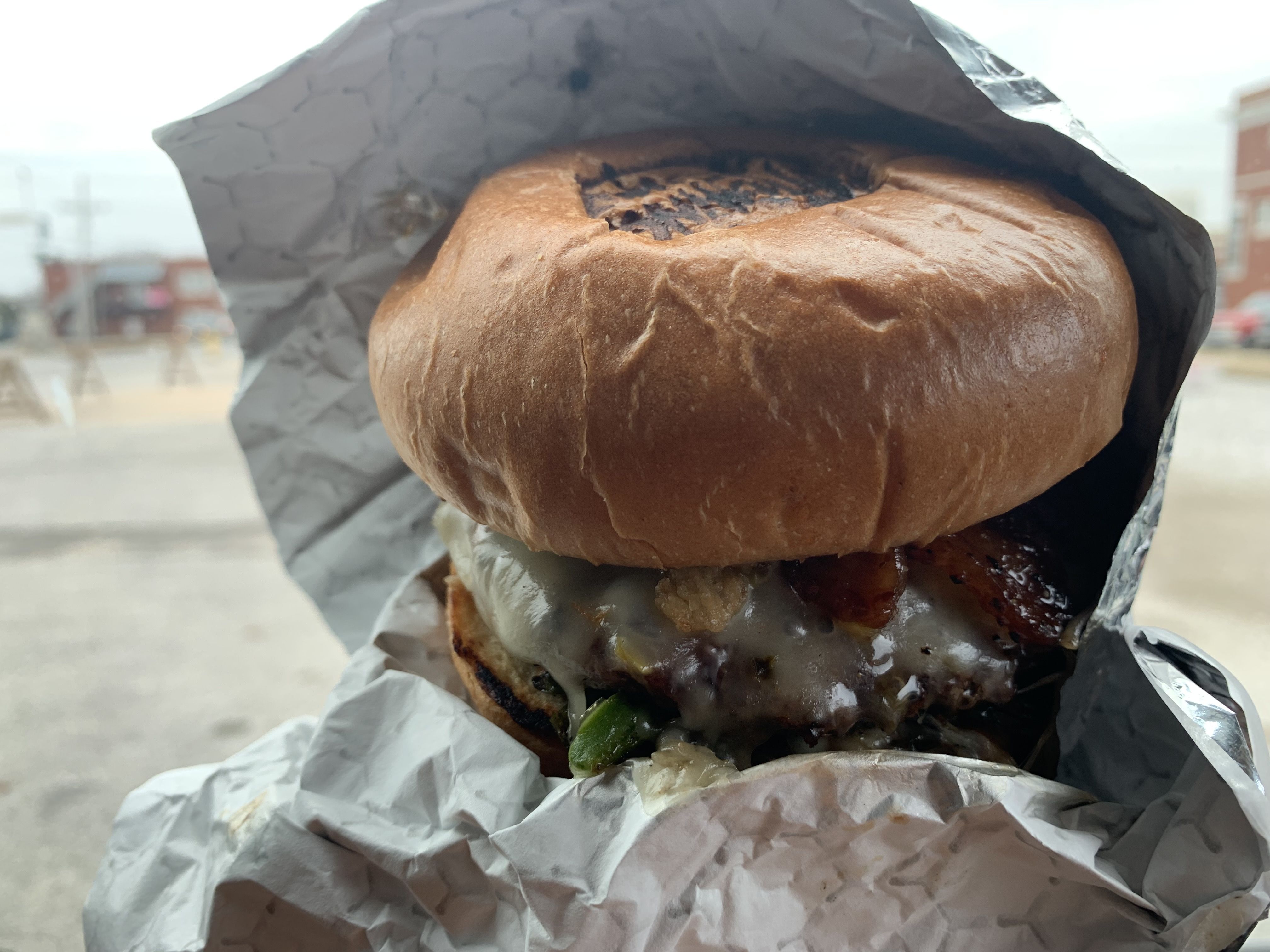photo of burger