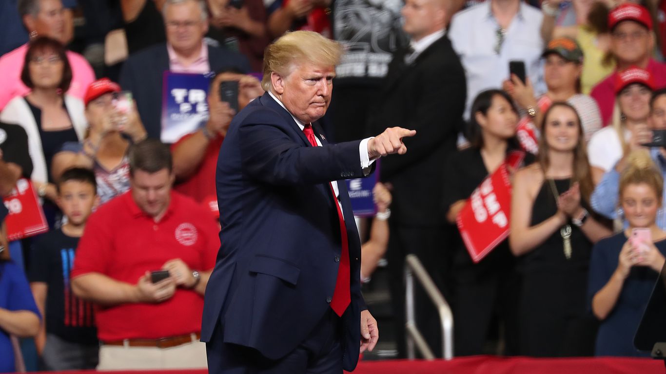 Trump launches 2020 campaign with dig at 2016 rival Hillary Clinton