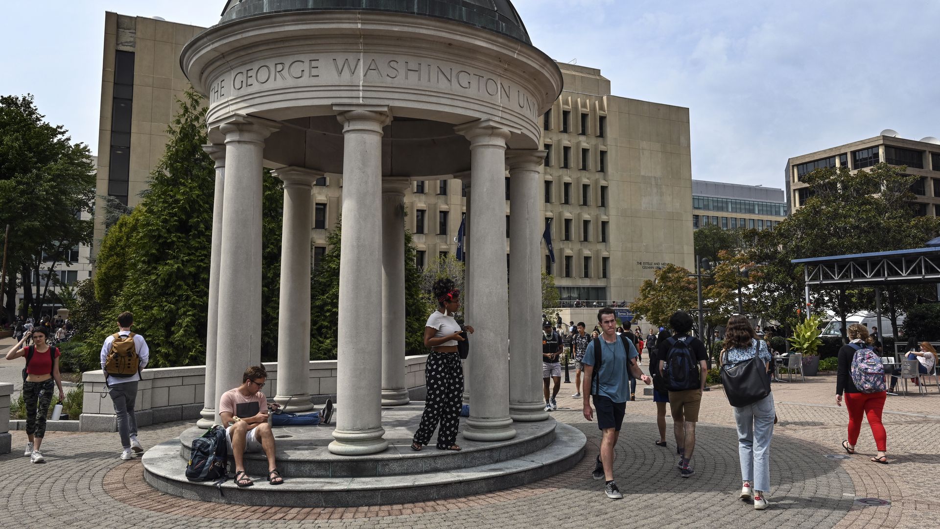 Students at George Washington University