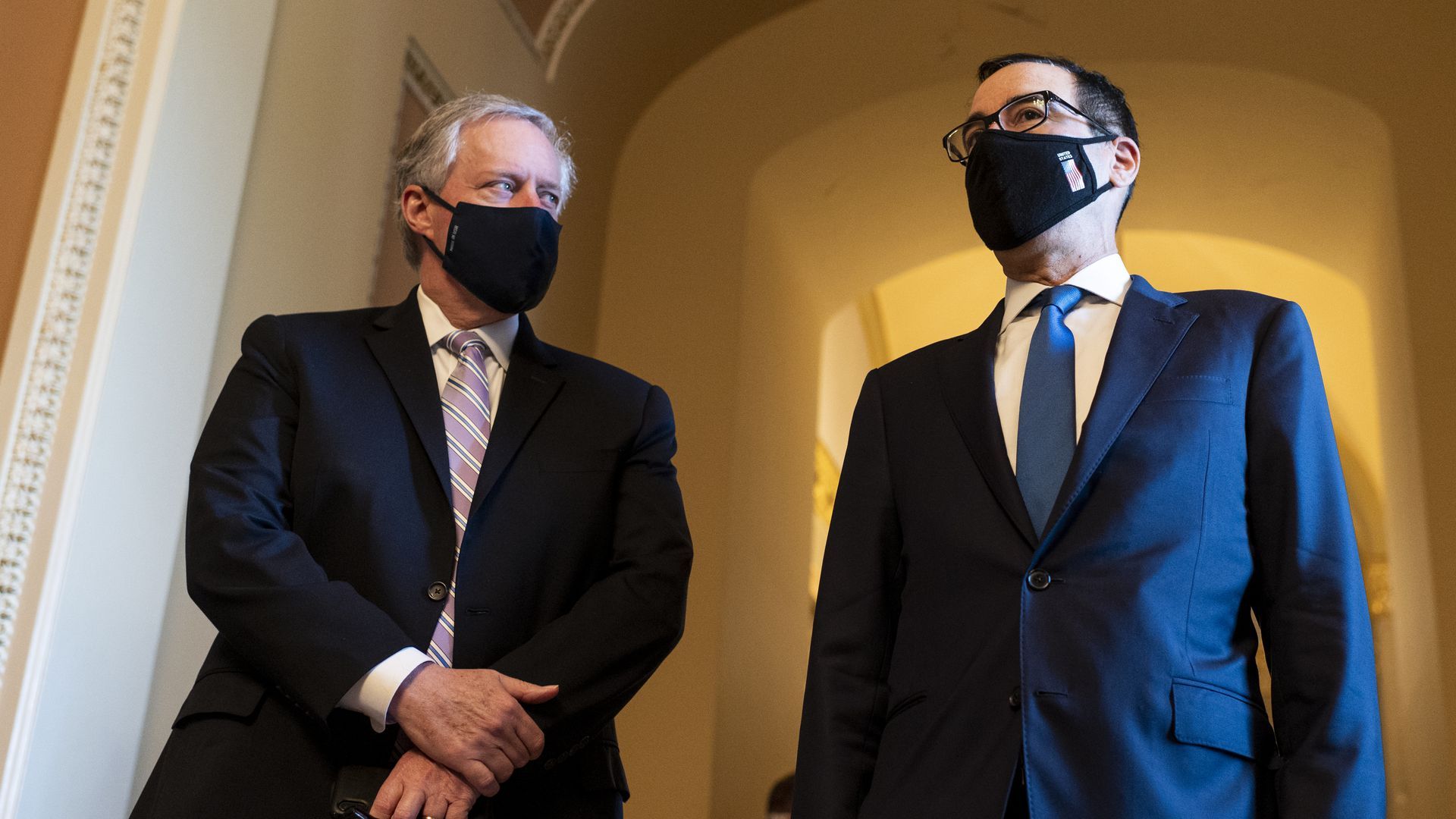 Mark Meadows and Steven Mnuchin