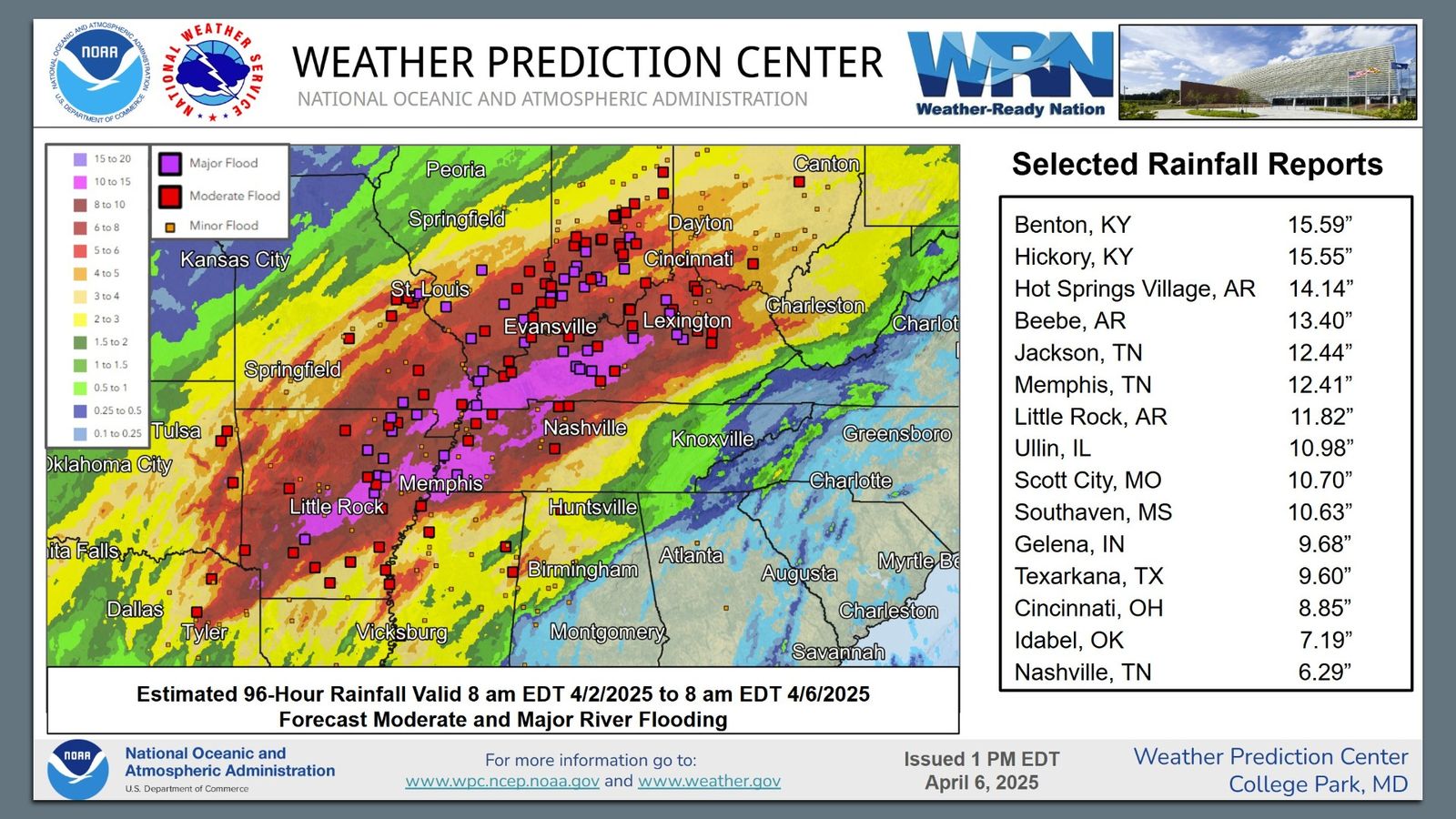 Photos: Days of deadly storms slam US South, Midwest with flooding rains