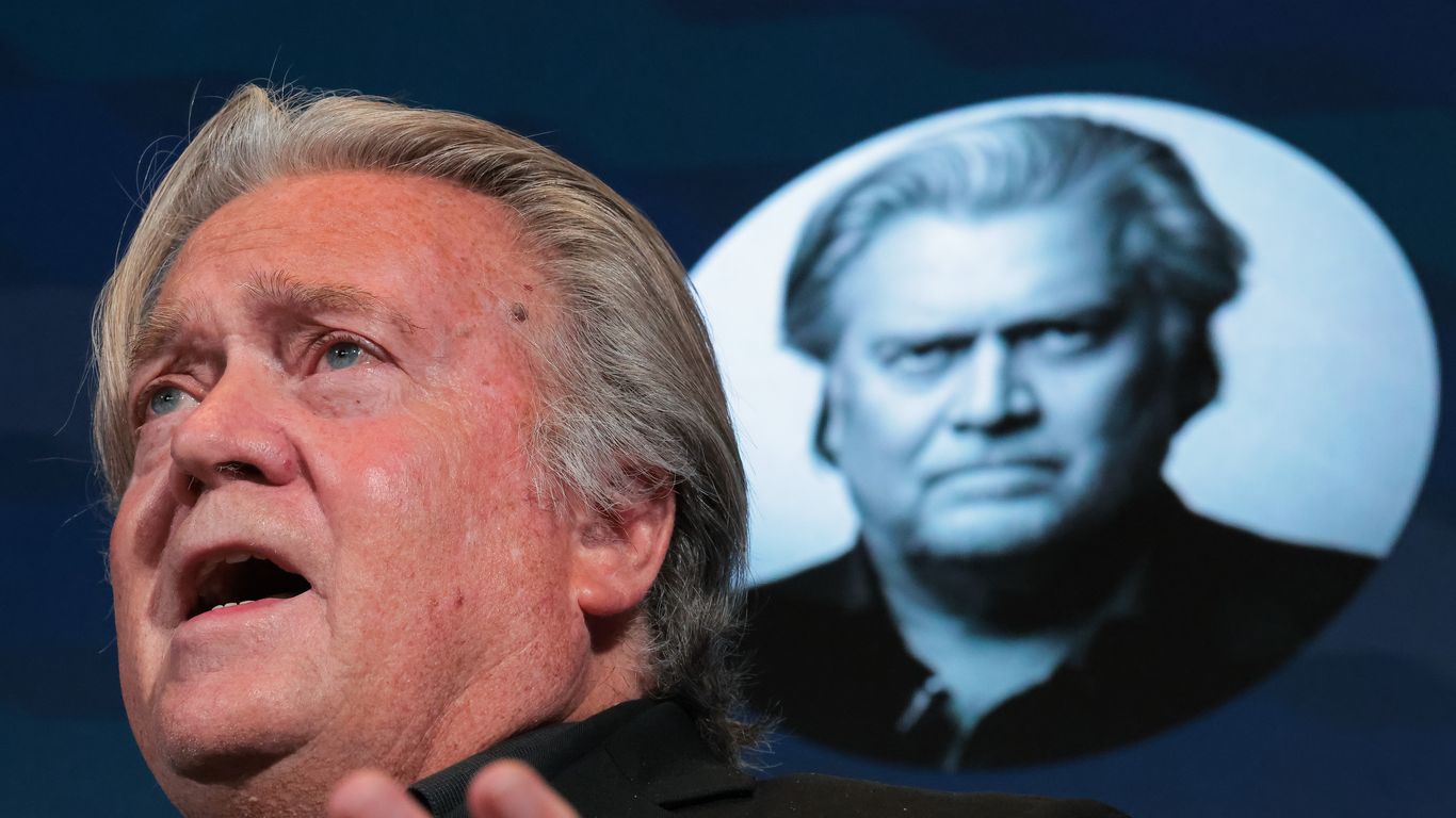 Scoop: Bannon quietly making moves toward 2028 run