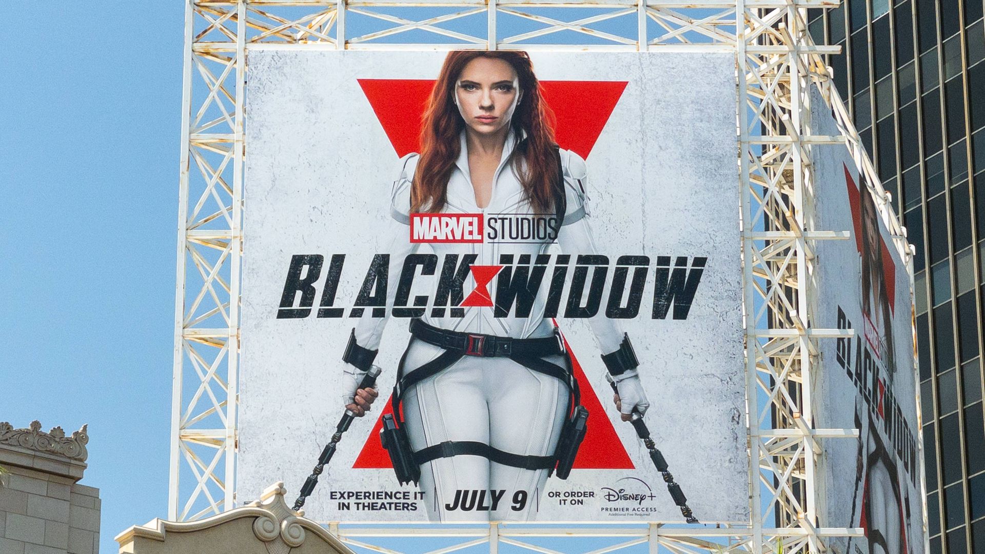 A Black Widow movie poster