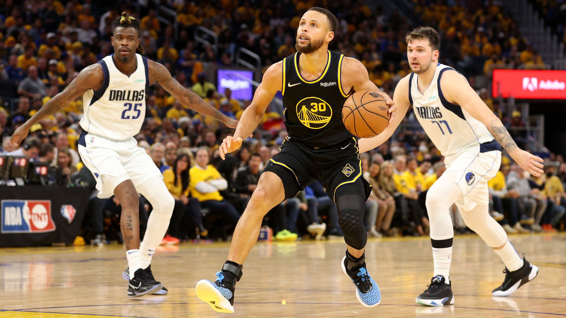 Golden State Warriors and the Dallas Mavericks