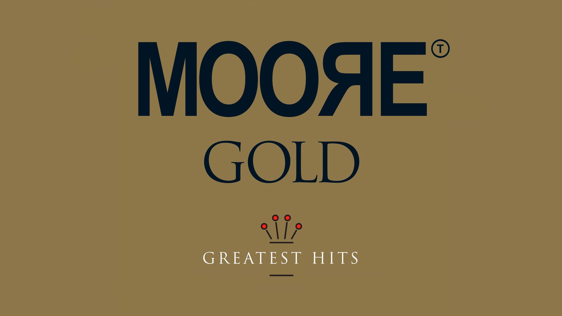 An album cover for Stephen Moore's greatest hits