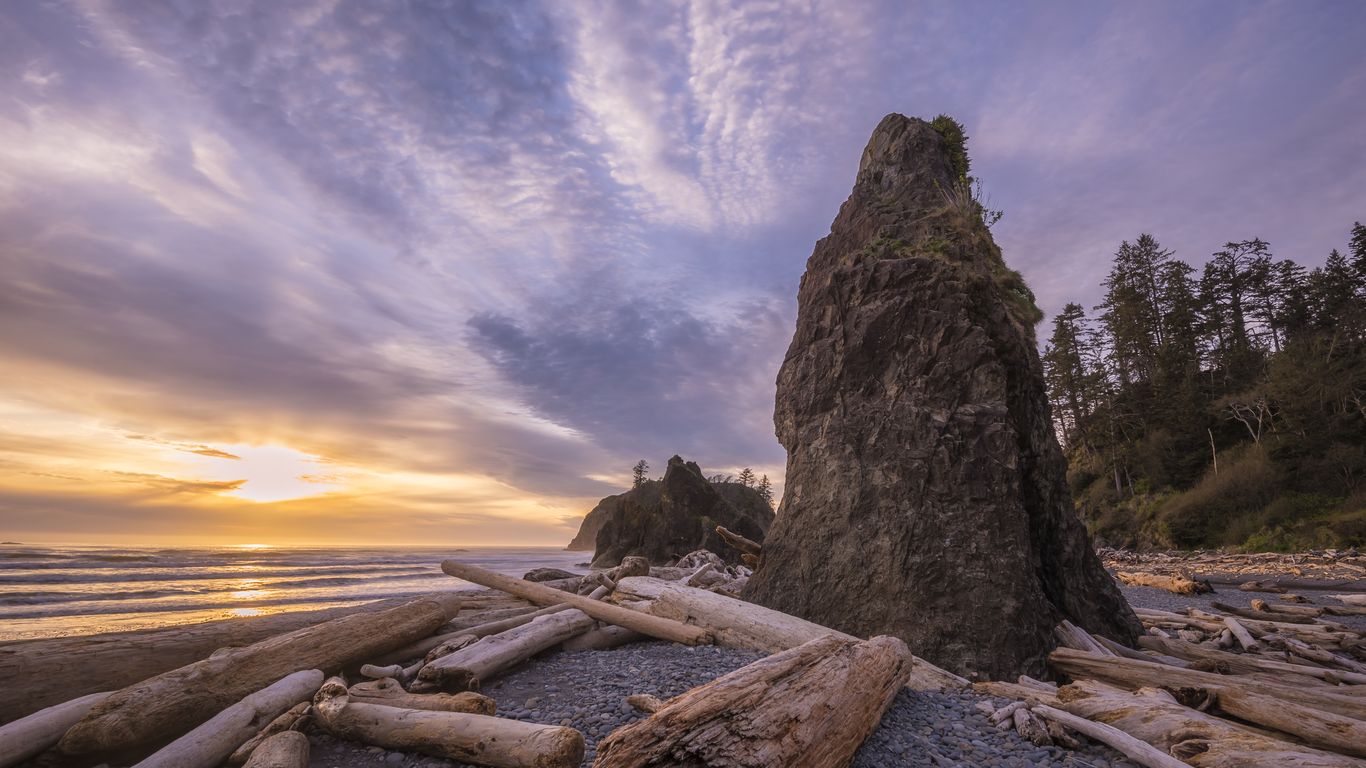 Ruby Beach in Washington state named one of world's 100 best beaches