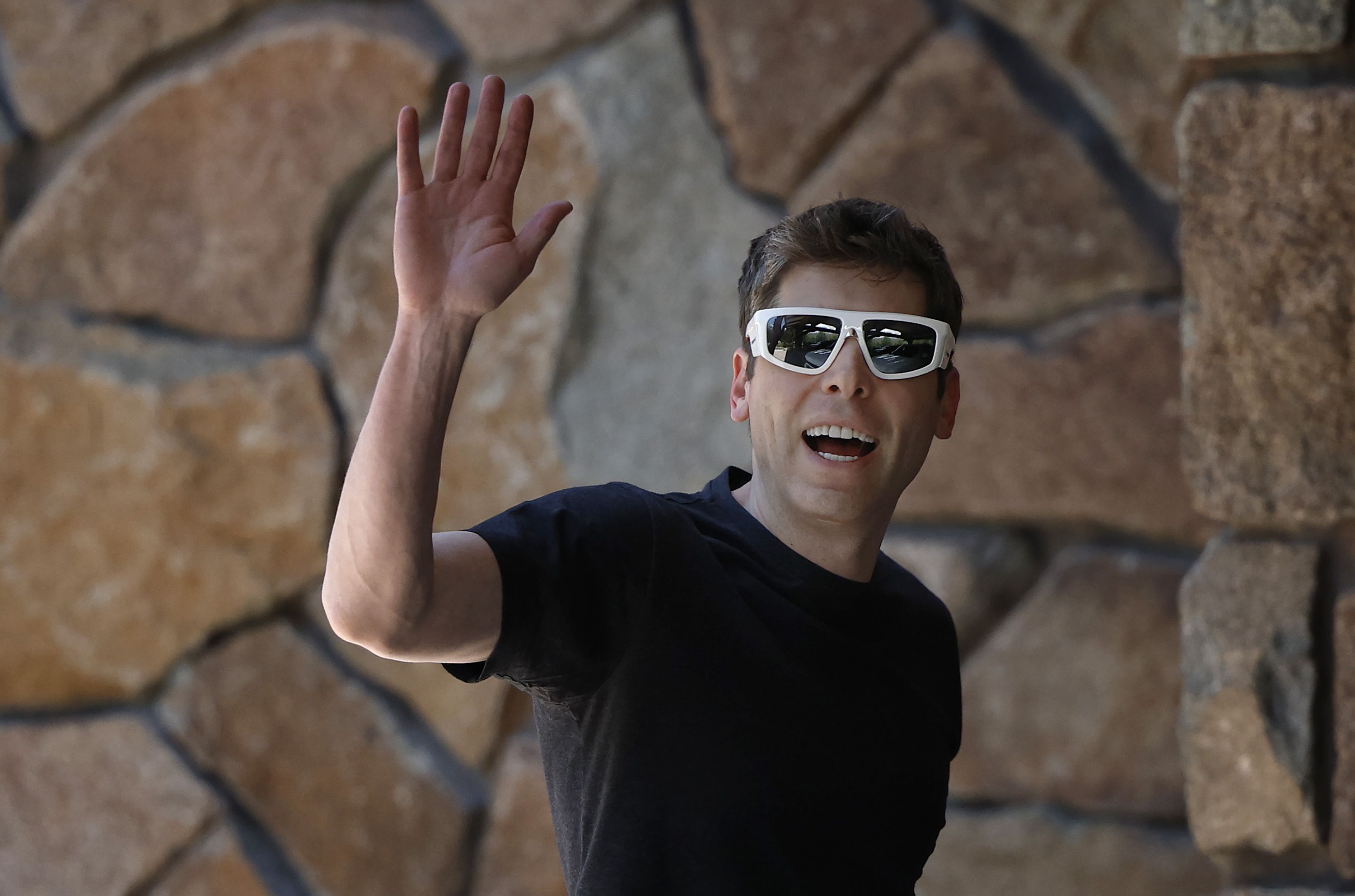 OpenAI CEO Sam Altman arrives at the Allen & Company media conference in Sun Valley, Idaho, on July 8.