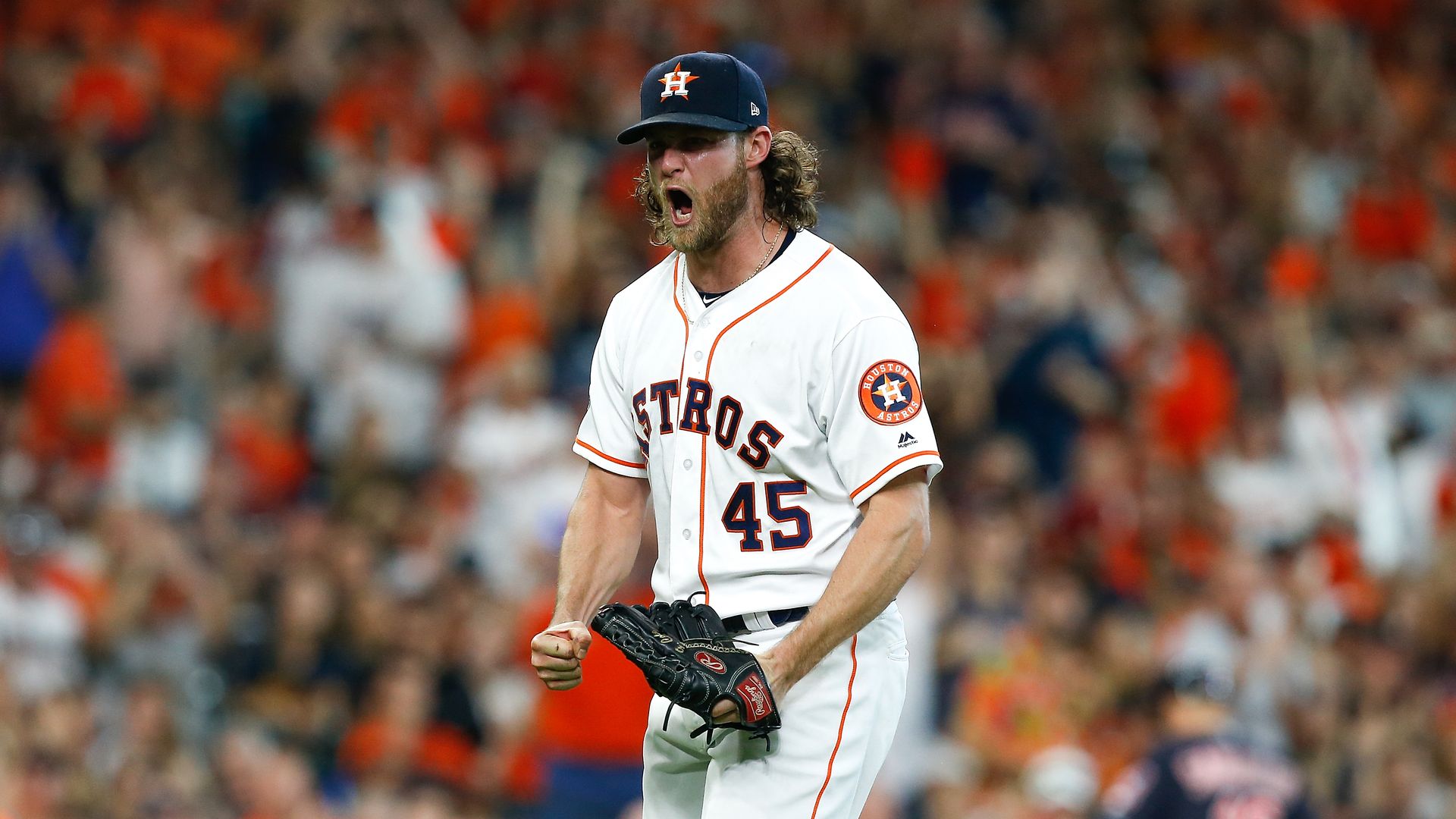Astros pitcher Gerrit Cole