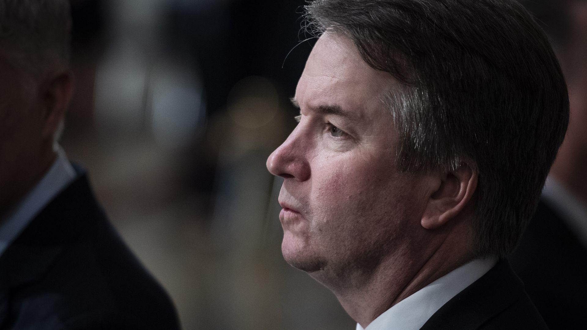 Photo of Brett Kavanaugh's side profile