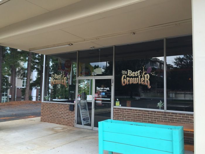 beer growler exterior