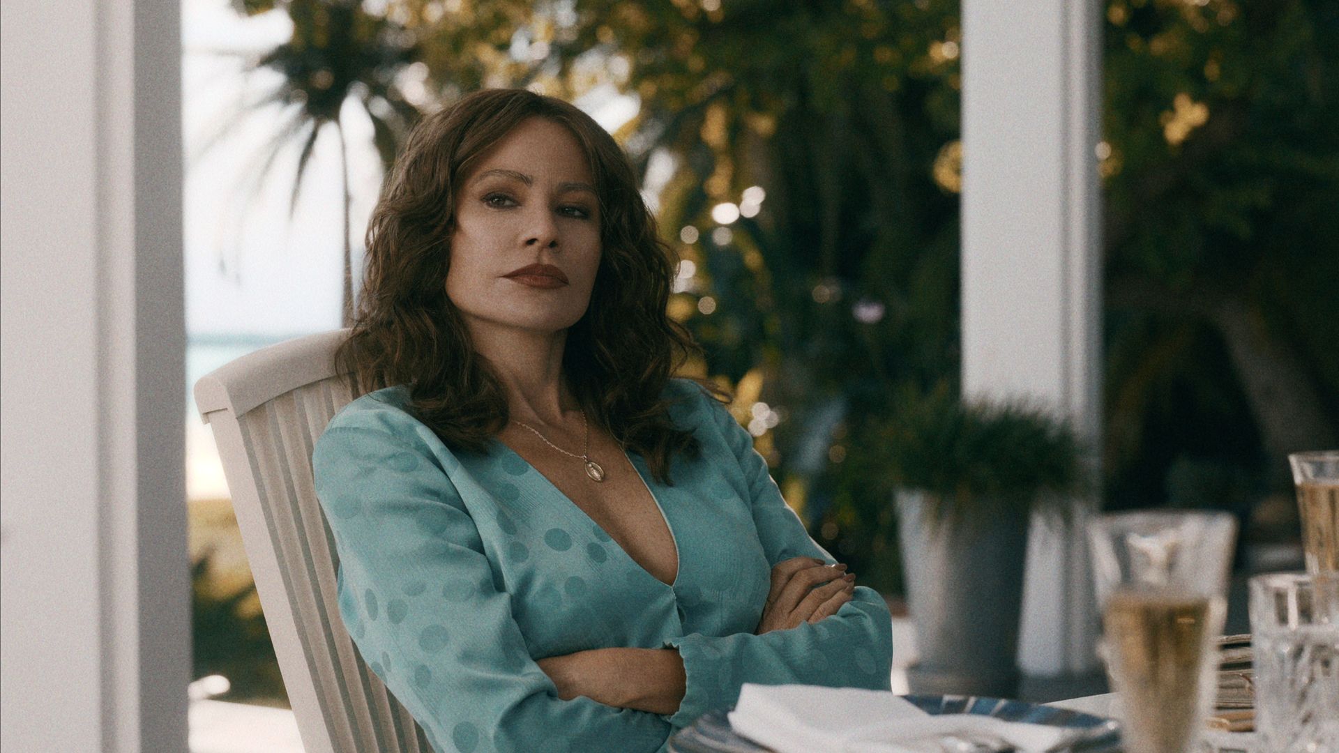 Sofia Vergara as drug lord Griselda Blanco in the Netflix limited series "Griselda." Photo: Courtesy of Netflix