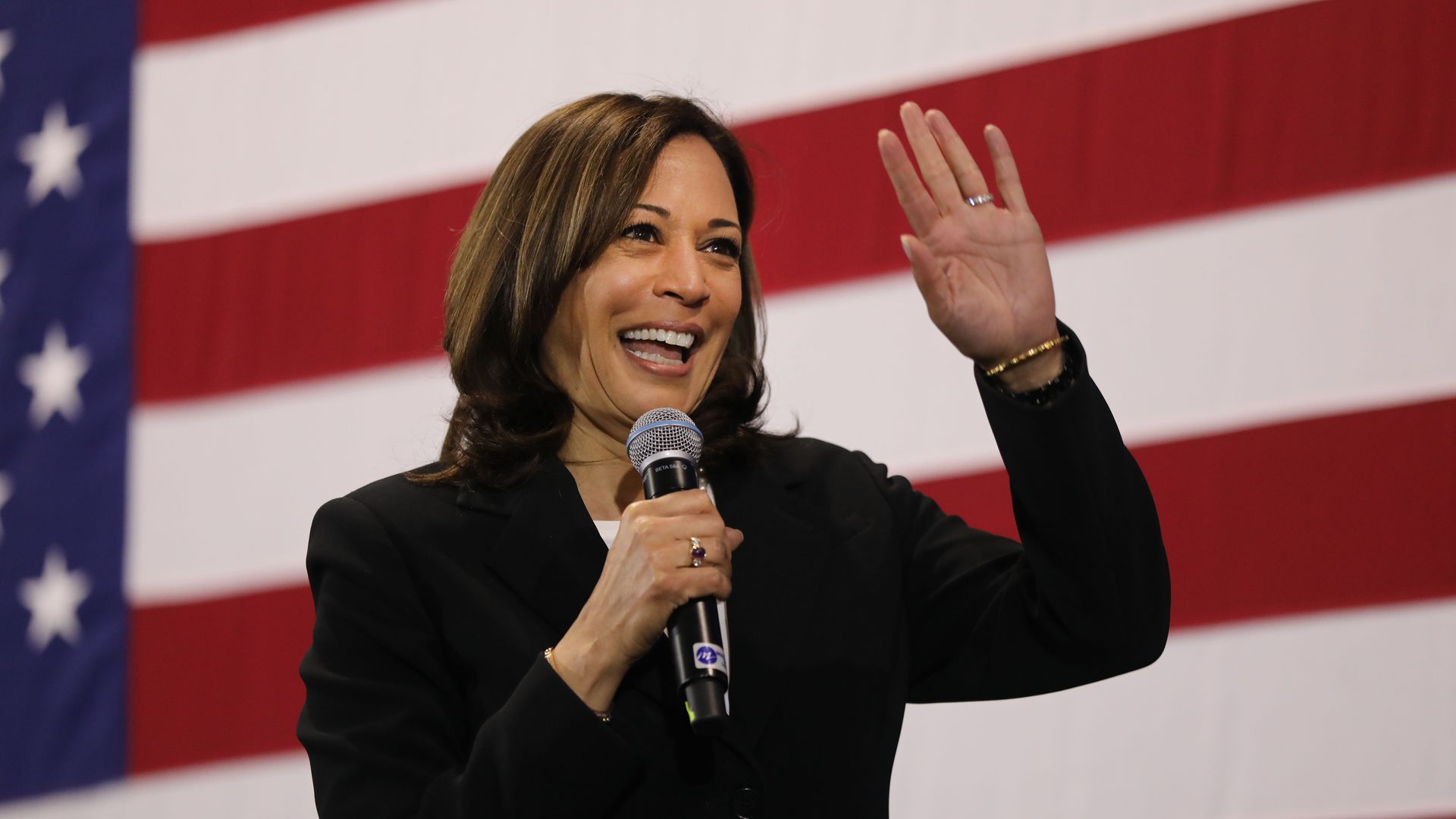 Sen. Kamala Harris Joe Biden would make a "great" vice presidential