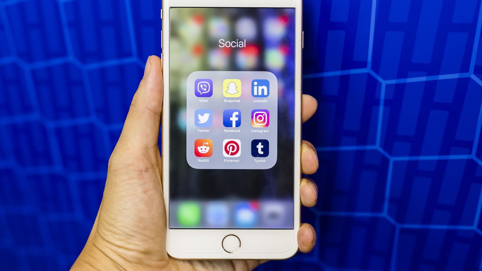 Facebook app on iPhone