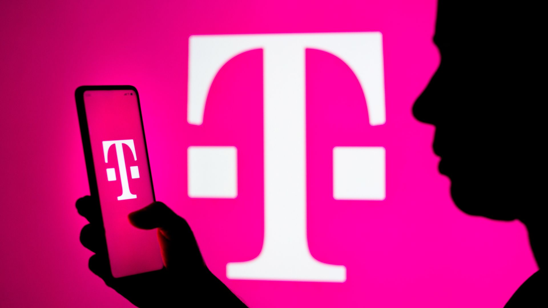 An illustration of the T-Mobile logo. 