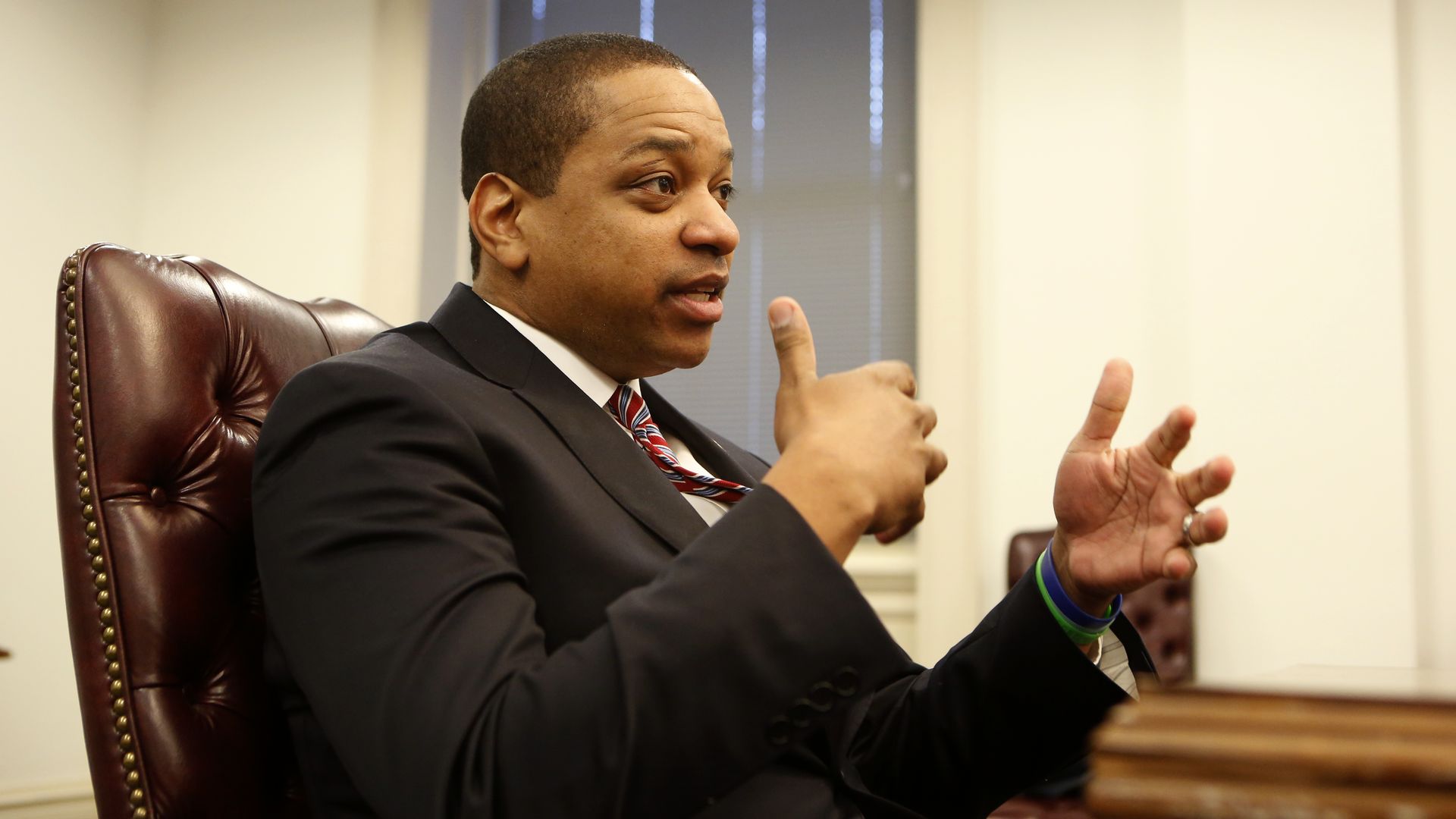 Virginian Lieutenant Governor Justin Fairfax.