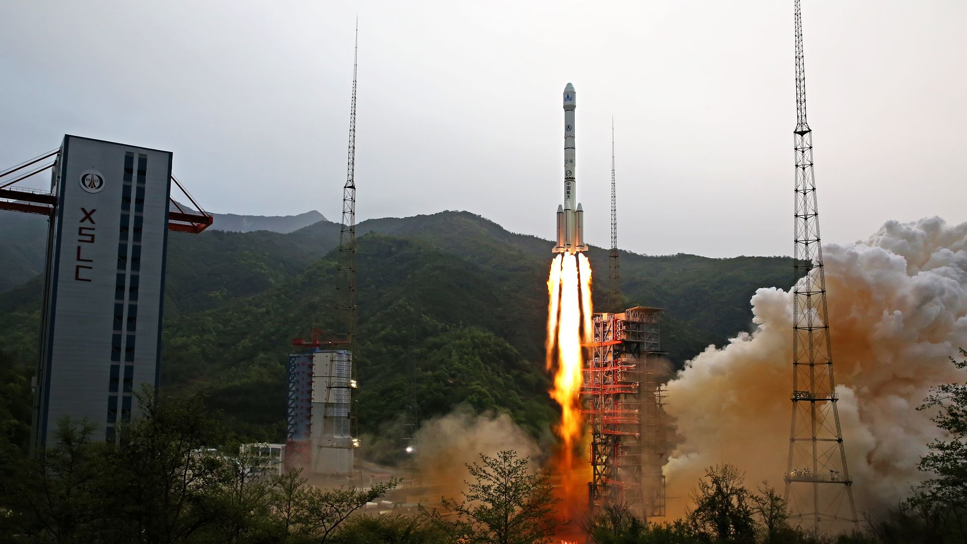 China launched its first high throughput communications satellite in 2017