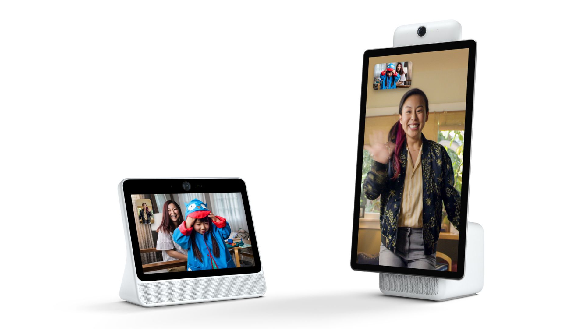 Facebook's Portal and Portal+ video chat devices