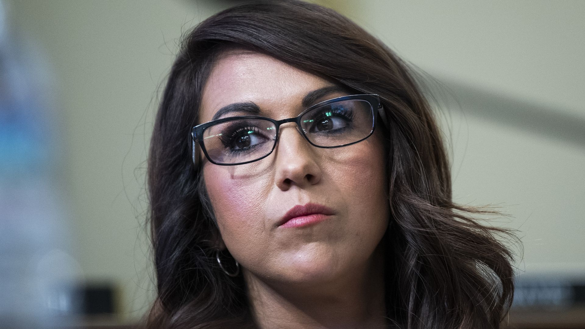 Rep. Lauren Boebert attends a House Natural Resources Committee meeting in June.