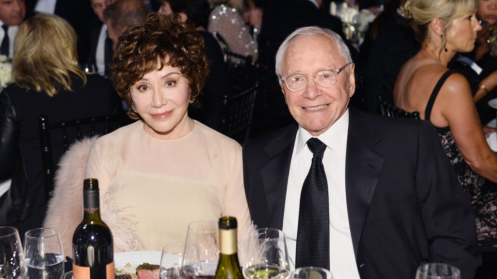 Lynda Resnick (L) and Stewart Resnick during American Film Institute's 45th Life Achievement Award Gala Tribute