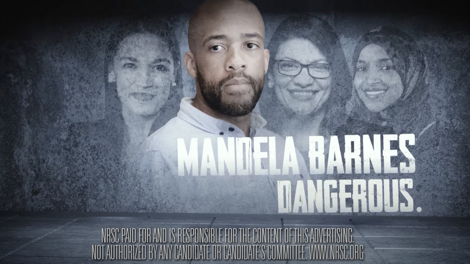 Mandela Barnes and the Squad in ad