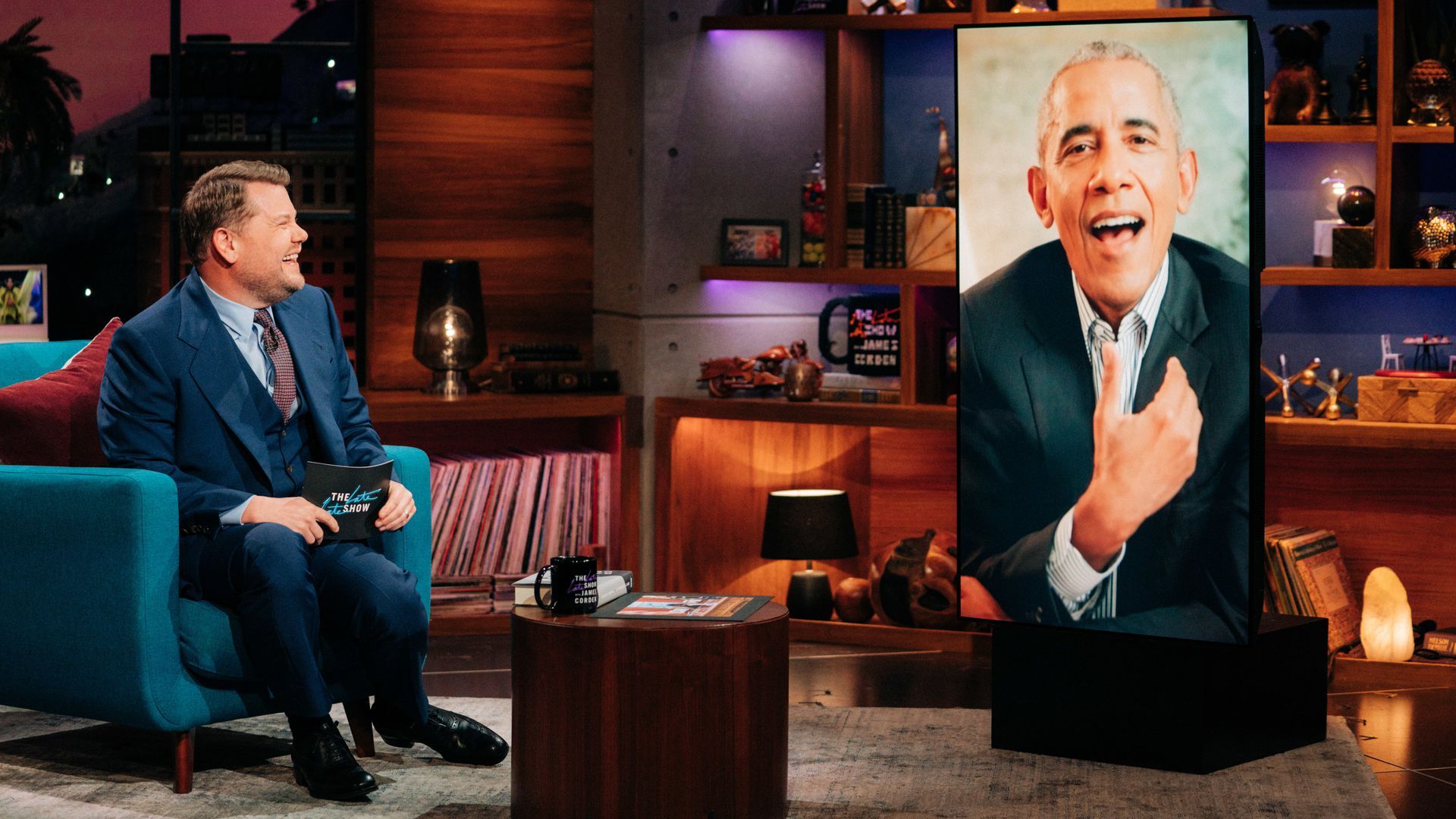 President Obama on "The Late Late Show with James Corden" 