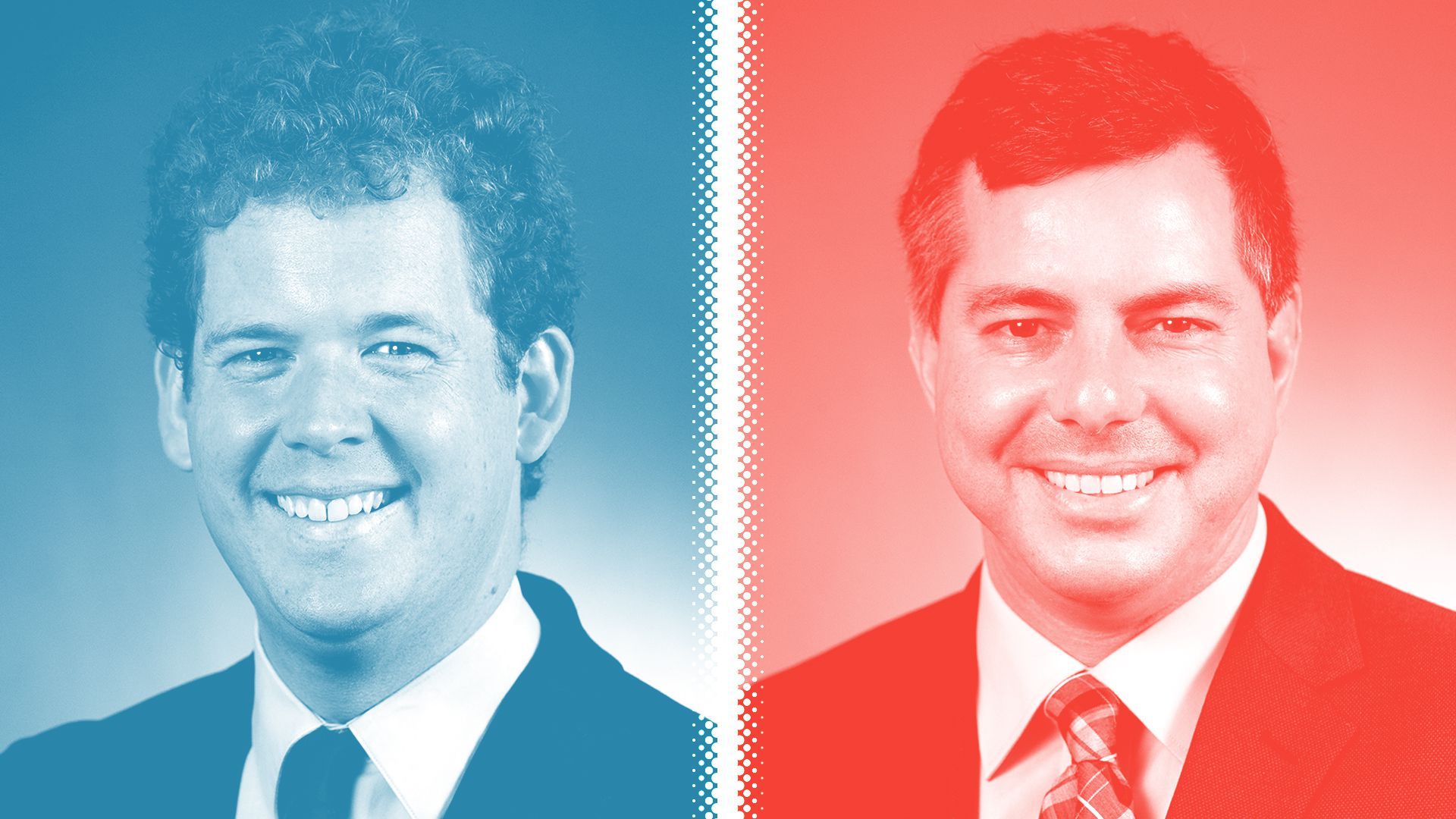 Photo illustration of Rep. Zack Stephenson and Rep. John Heinrich