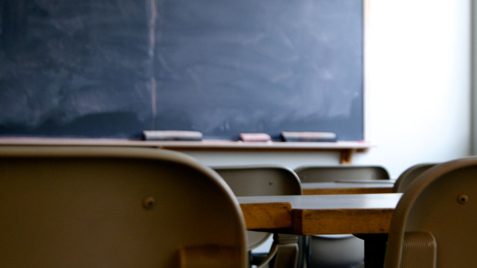 Empty classroom