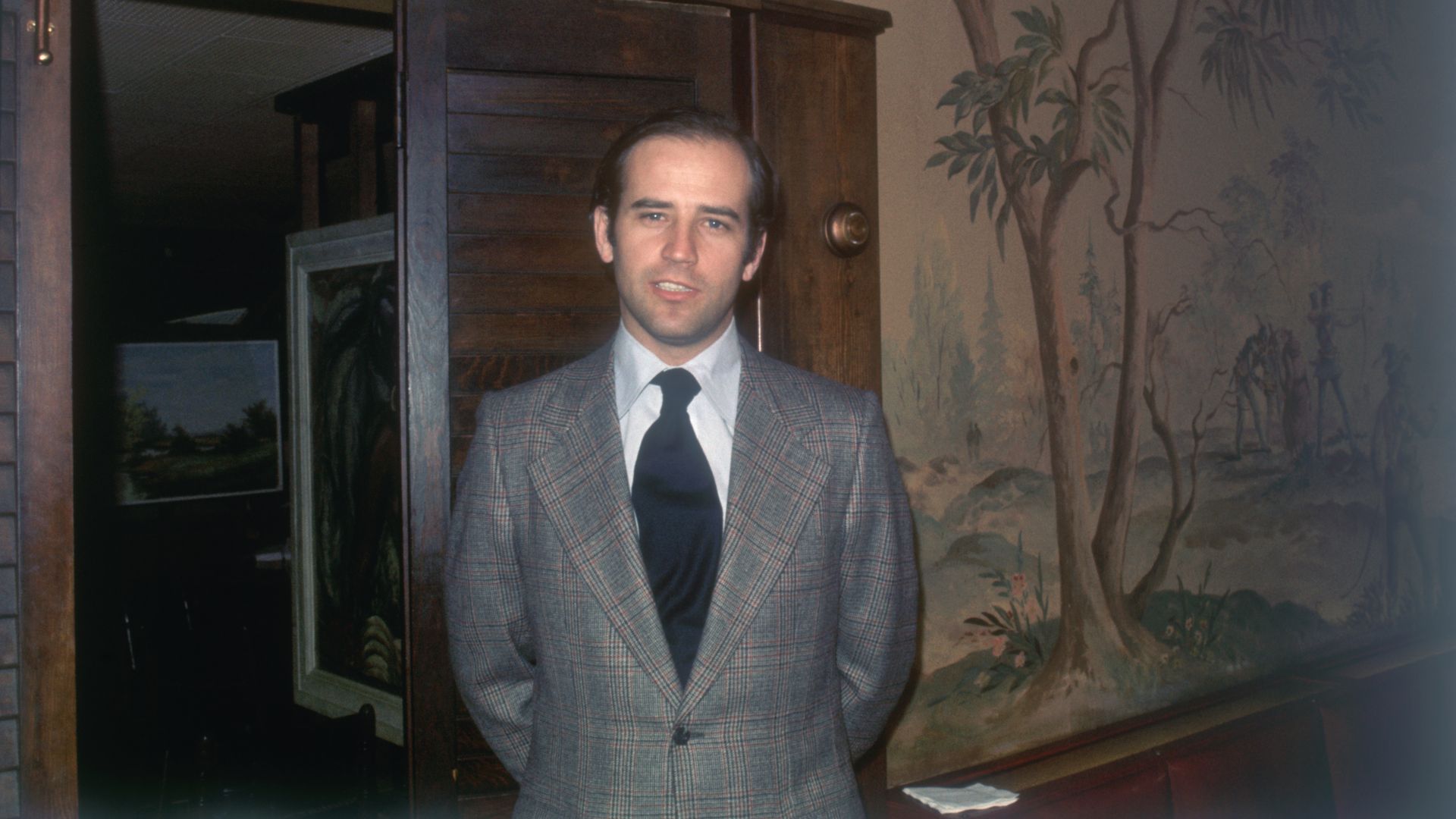 Then-Sen. Joe Biden in Wilmington, Delaware, in 1973.