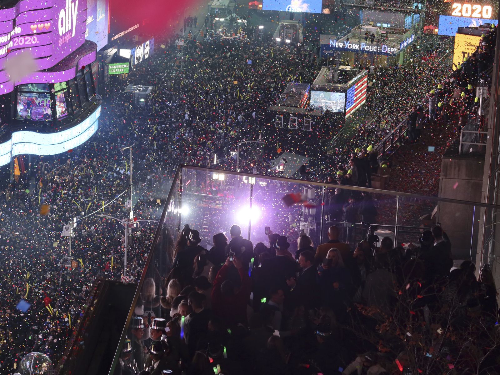 Times square new on sale years eve 2020