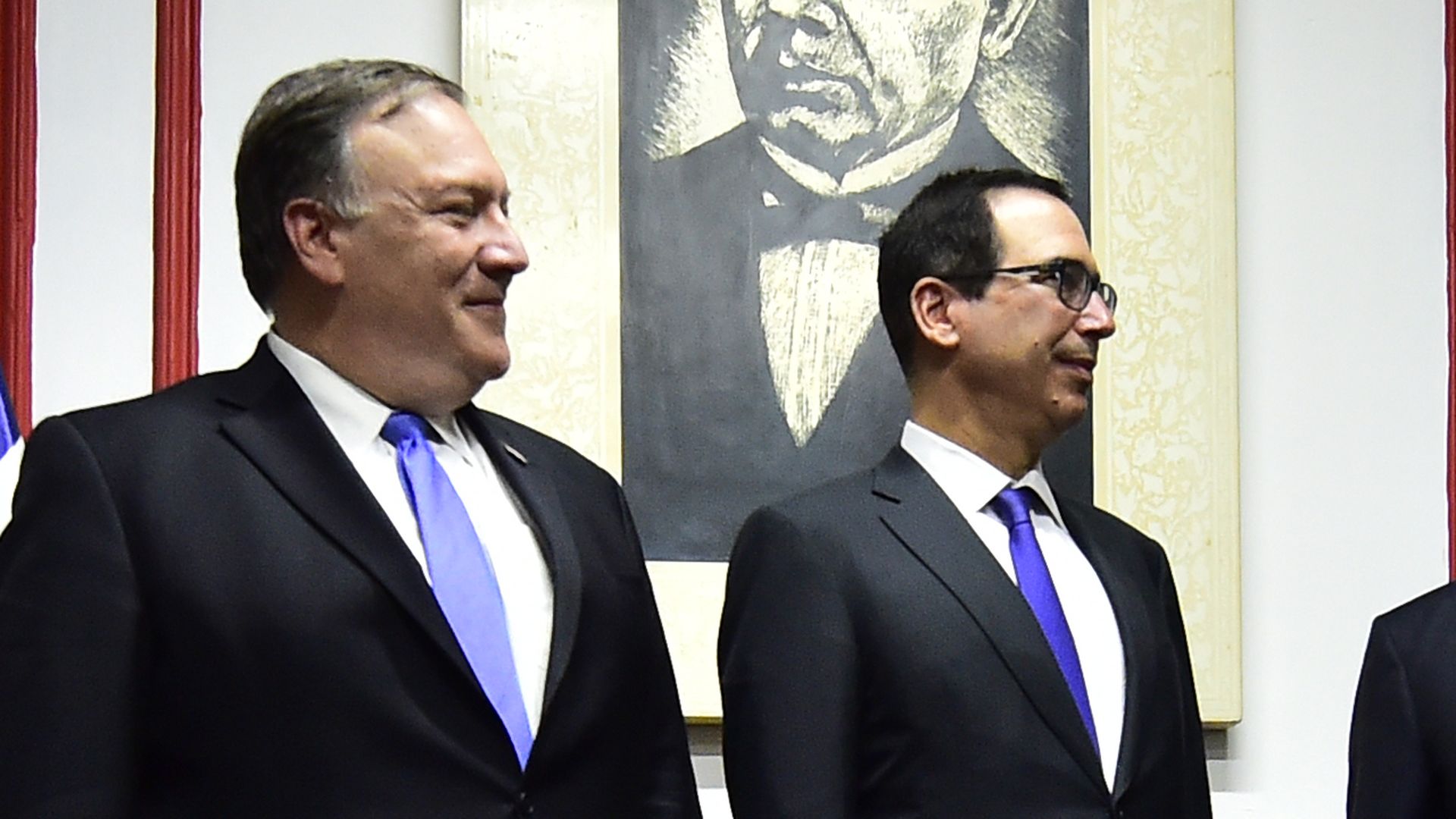 Mike Pompeo and Steven Mnuchin