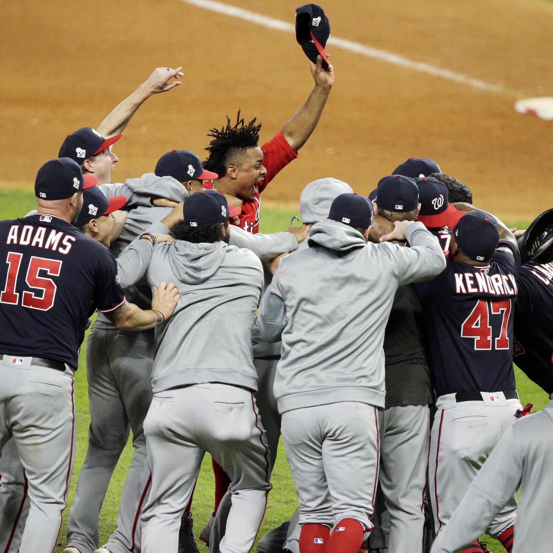 Washington Nationals get final out to win the 2019 World Series