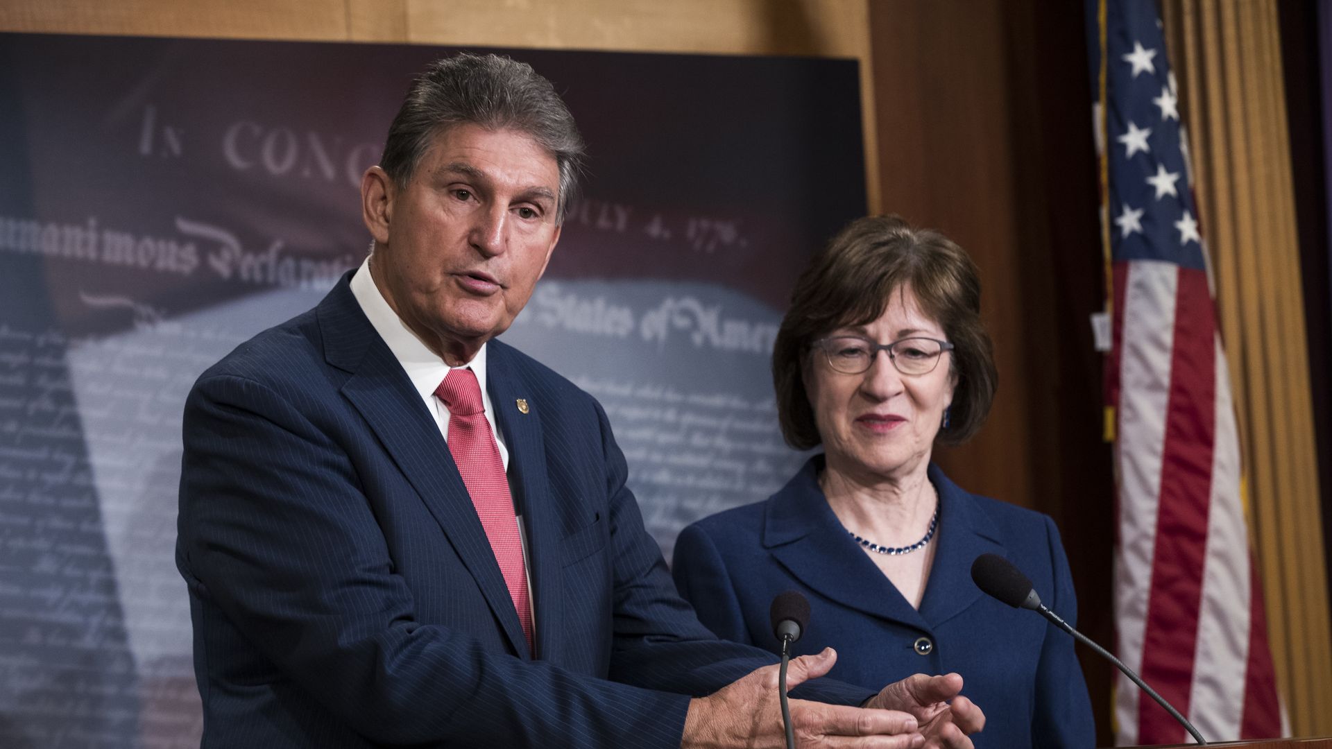 Joe Manchin and Susan Collins