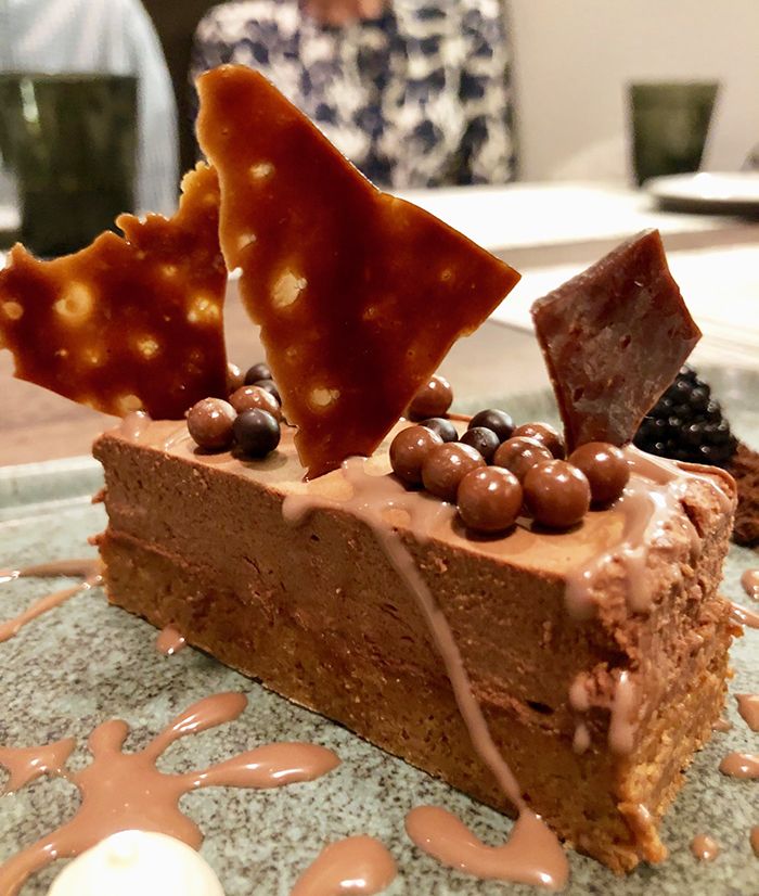 dessert at peppervine in charlotte