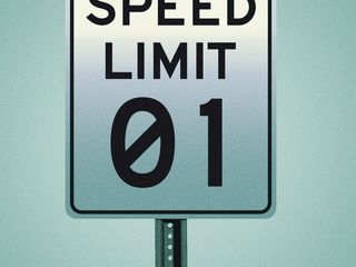 【未開封】 MEMI/SPEED LIMIT 未開封】 MEMI/SPEED LIMIT Speed Limit 1 MPH Metal Sign - Durable